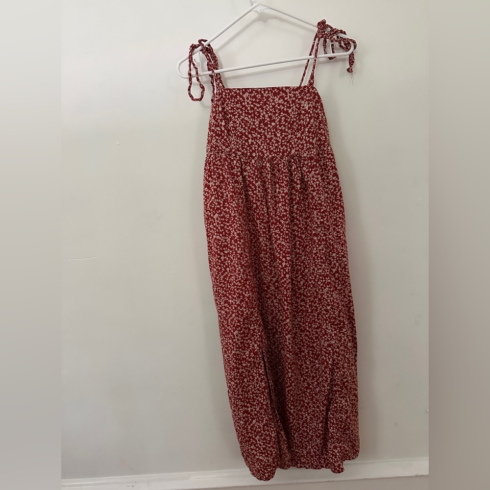Old Navy Rust Floral Dress